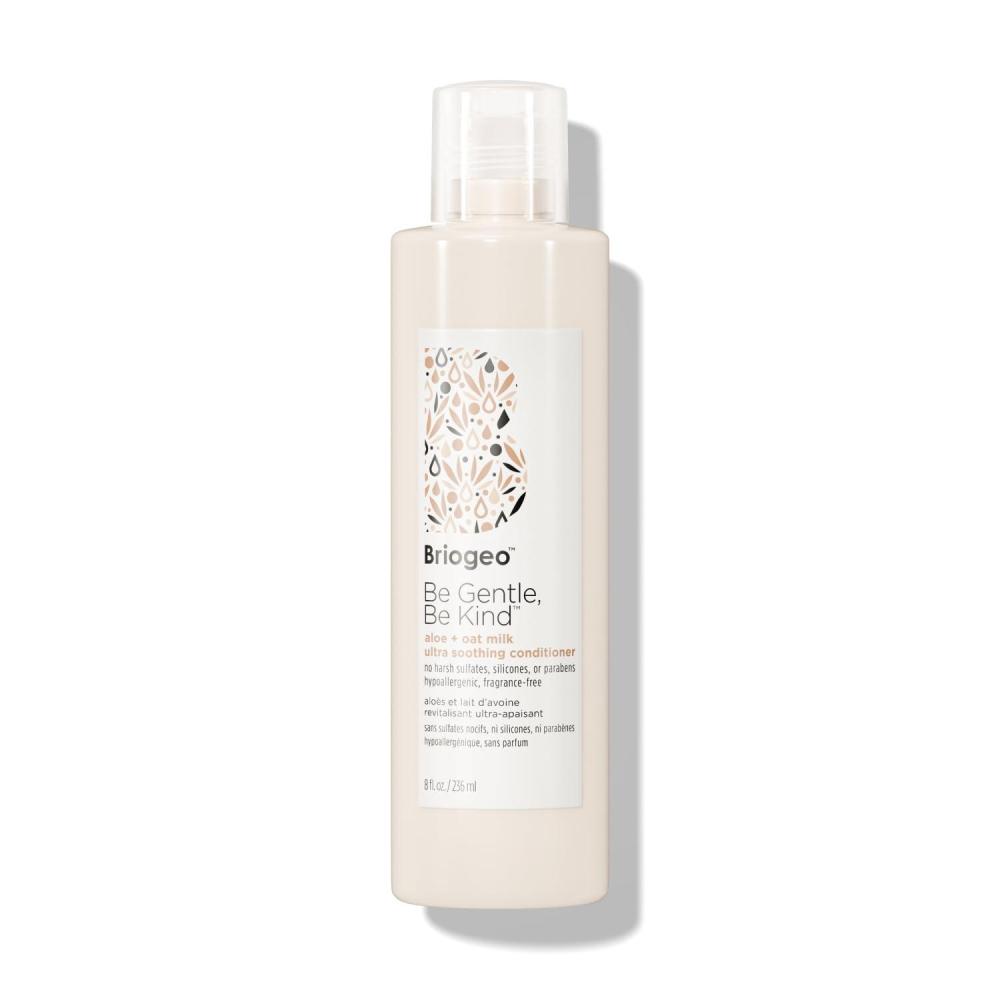 image:imageBriogeo Be Gentle Be Kind Aloe  Oat Milk Ultra Soothing Conditioner Hypoallergenic and DermatologistApproved Conditioner Fragrance Free Vegan CrueltyFree 8 fl oz