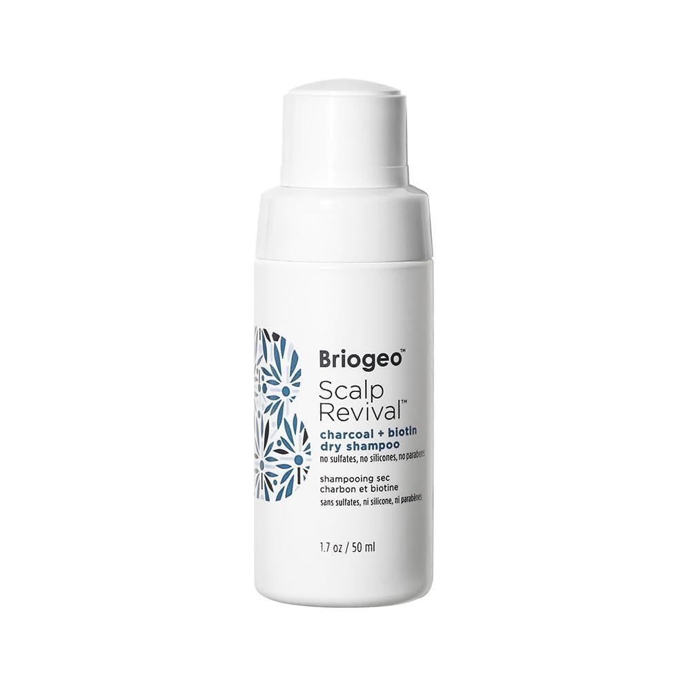 image:imageBriogeo Scalp Revival Charcoal  Biotin Dry Shampoo  NonAerosol Powder for Oily Roots  Detoxifying Dry Shampoo for All Hair Types  Vegan amp Cruelty Free  17 oz