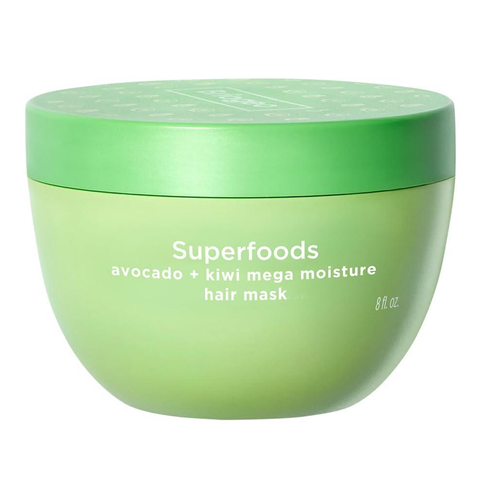 image:imageBriogeo Superfoods Avocado  Kiwi Mega Moisture Mask ProteinFree Deep Hydration Enhance Shine Moisturizing Mask for Dry Hair Lock In Moisture Vegan CrueltyFree 8 fl oz8 Fl Oz Pack of 1