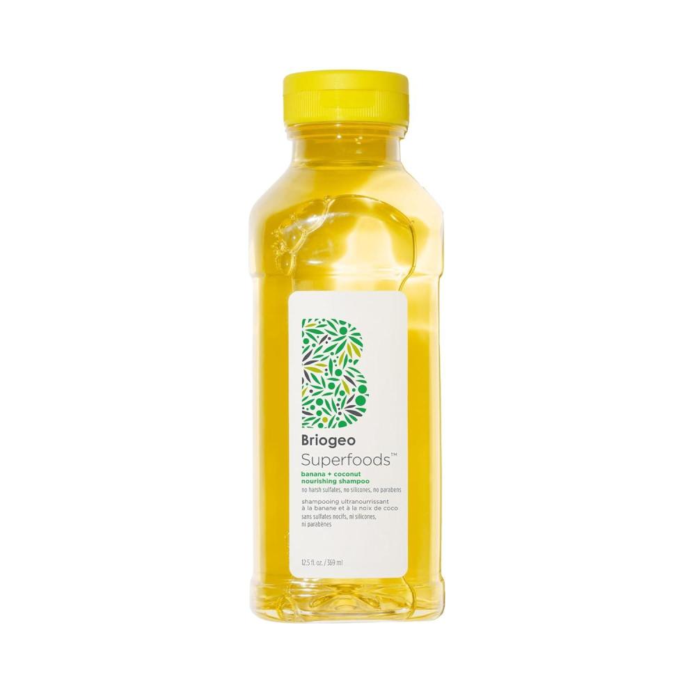 image:imageBriogeo Superfoods Banana  Coconut Nourishing Shampoo Replenish Dull Dry Hair and Supports Healthy Hair and Scalp Moisturizing for All Hair Textures Vegan CrueltyFree 125 fl oz