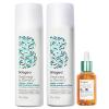 Briogeo Destined For Density Caffeine + Biotin Peptide Shampoo + Conditioner + Serum Bundle | Thicker, Fuller‑Looking Hair | Vegan, Silicone‑Free | 2 x 8 fl oz + 1.5 fl oz