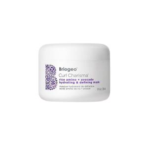 Briogeo Curl Charisma Rice Amino + Avocado Hydrating & Defining Mask, Hair Mask for Wavy, Curly, and Coily Hair, Deeply Nourishes and Defines Curl Pattern, Protein-Free, Vegan, Cruelty-Free(8 Fl Oz (Pack of 1))