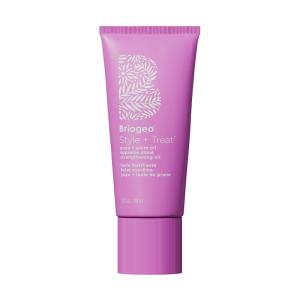 Briogeo Style + Treat Yuzu + Plum Supreme Shine Strengthening Oil – Silicone-Free Styling Oil for Shine, Moisture, and Strength – Curly & Coily Hair – Clean, Vegan Hair Oil – 3 fl oz